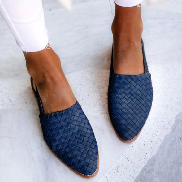Women’s Spring Woven Ballet Flats