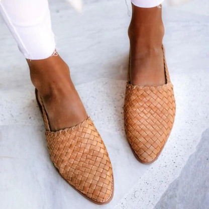 Women’s Spring Woven Ballet Flats
