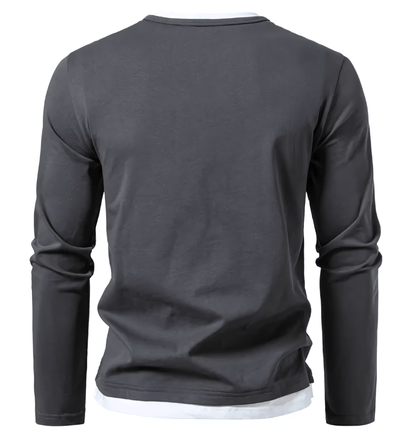 Premium Long Sleeve Shirt Made from Combed Cotton