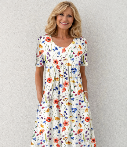 Belly-Covering Dress