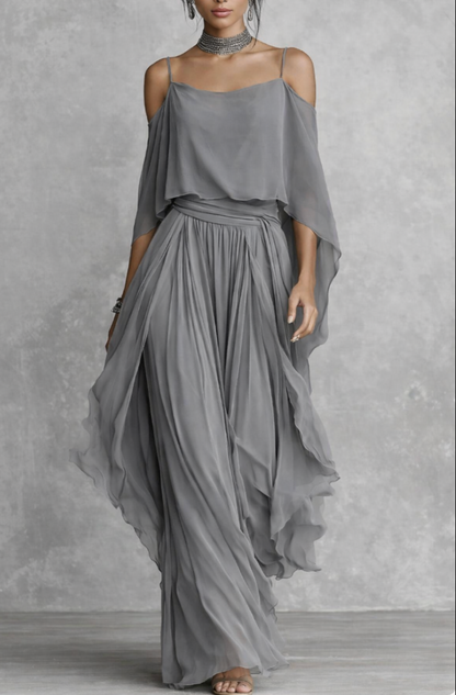 Isabela | Gray Fluid Set
