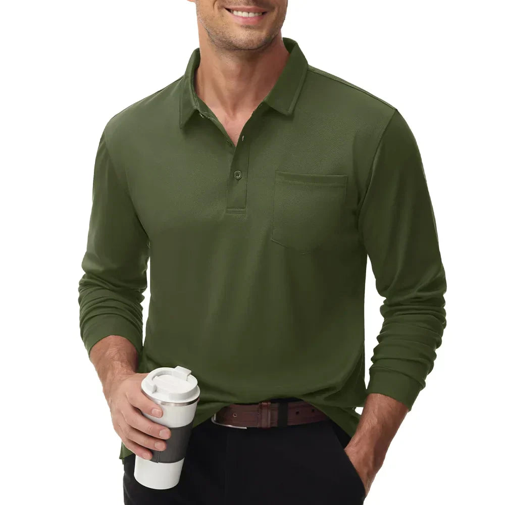 Polo elegante y transpirable