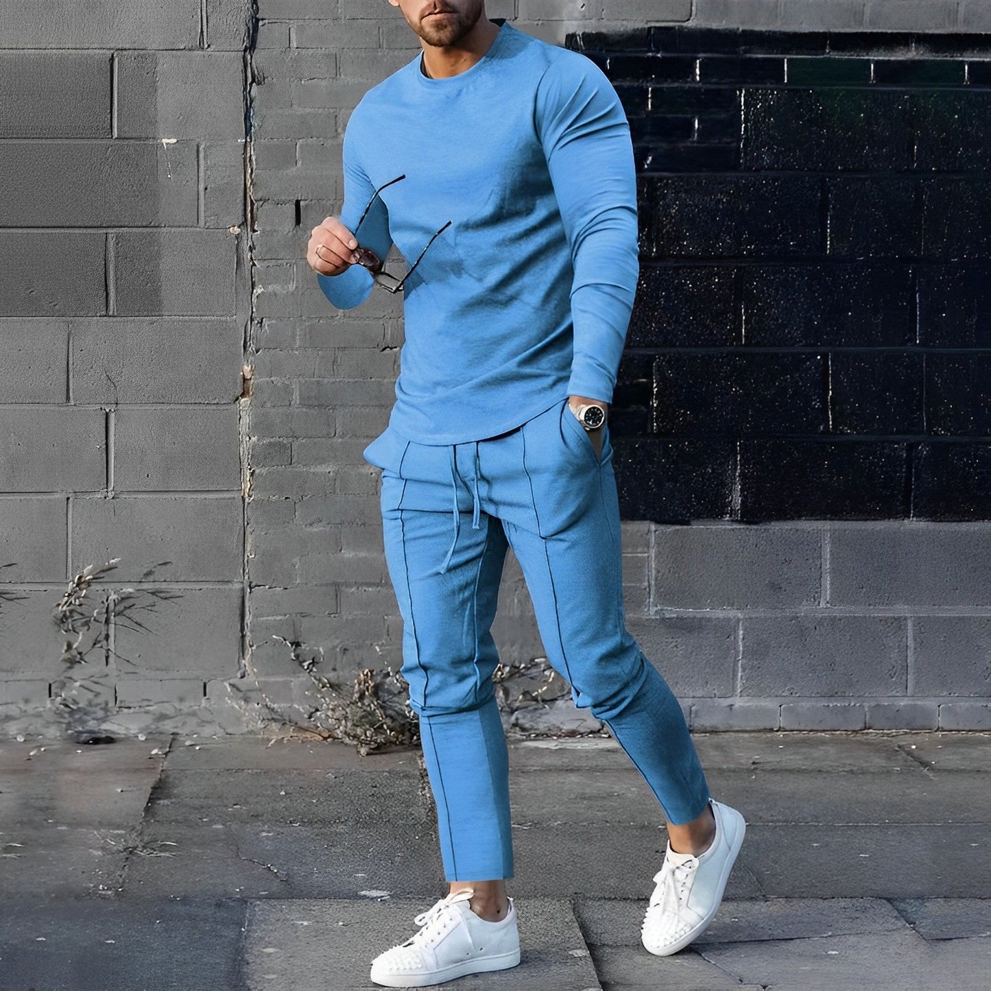 Men’s Casual Two Piece Outfit Set