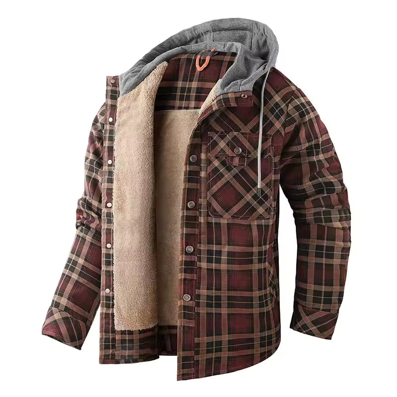 Checked Flannel Jacket