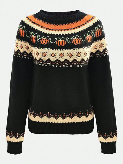Handmade Nordic Knit Sweater