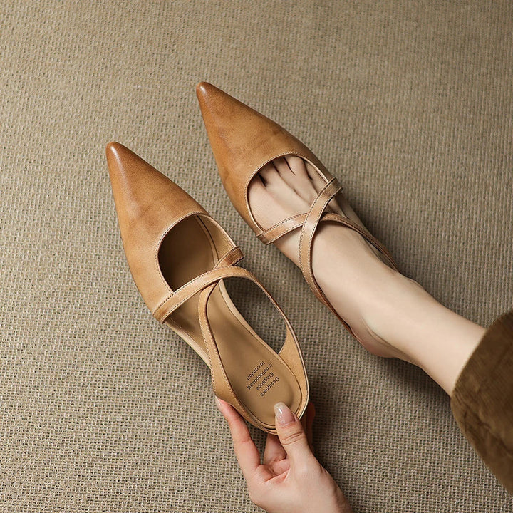 Mules de Piel Genuina