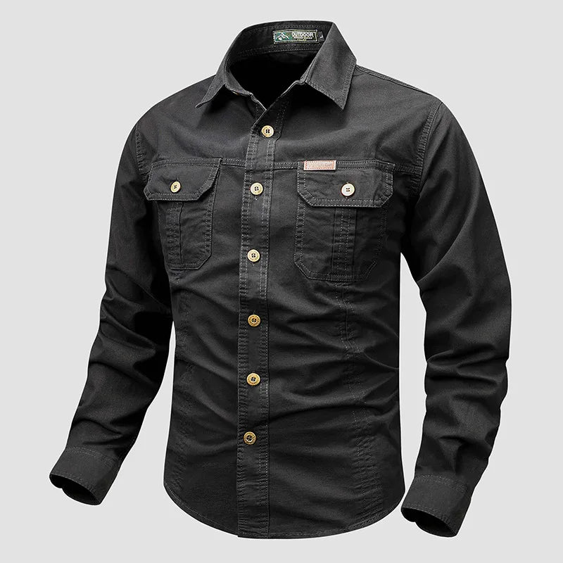 Men’s Outdoor Utility Button-Down Shirt
