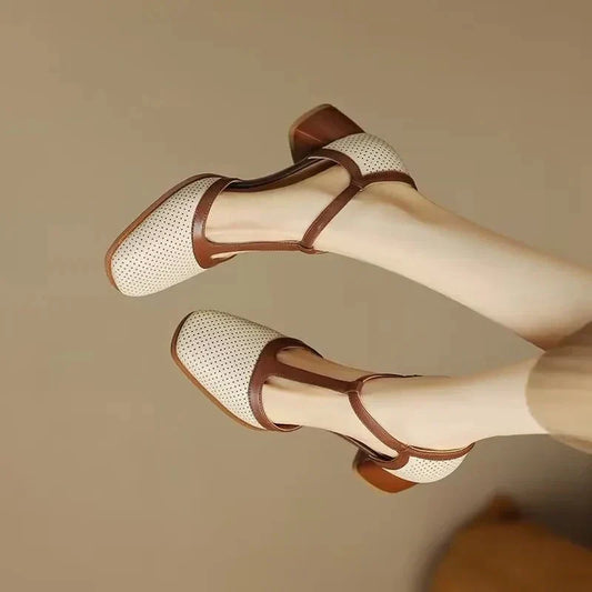 Zapatos de tacón medio
