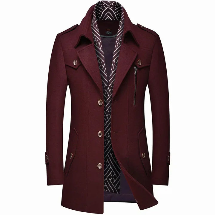 Chaqueta de invierno de lana