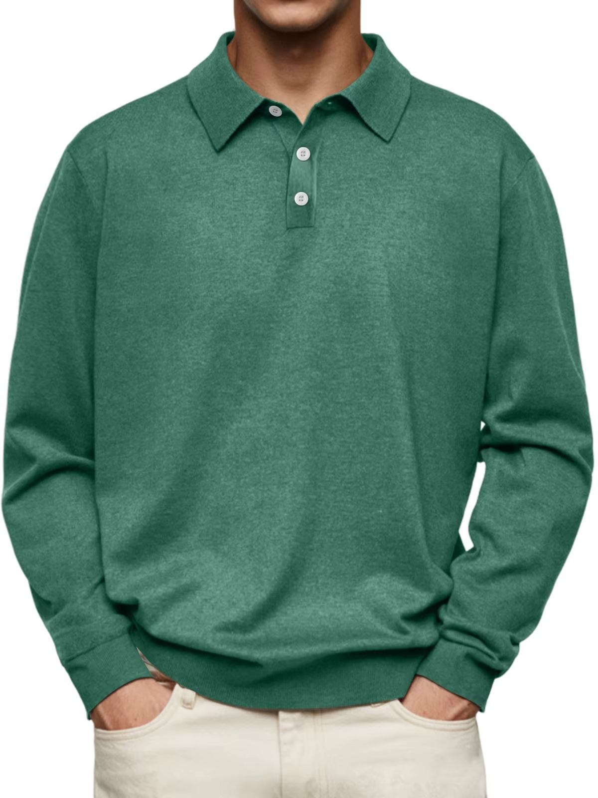 Classic Long Sleeve Polo