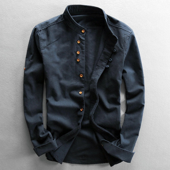 Camisa estilo katana japonesa