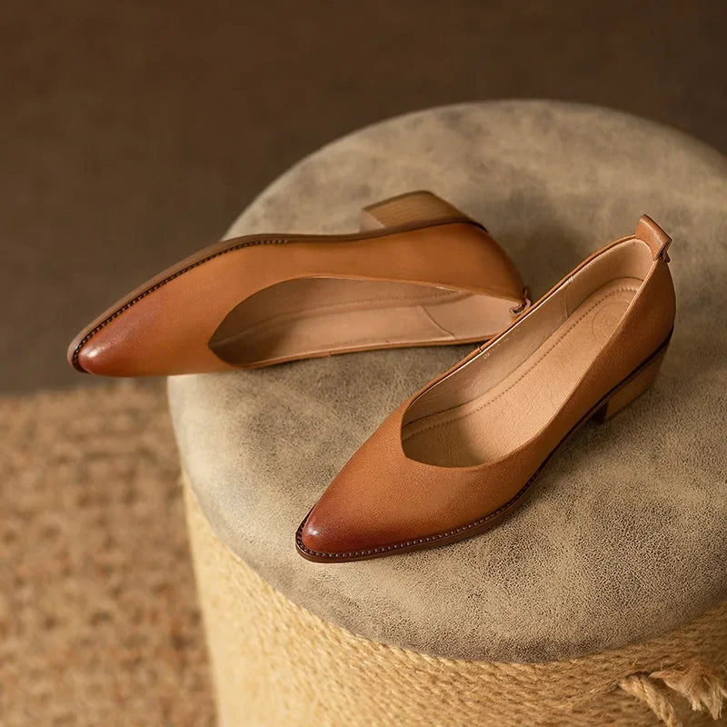 Zapatos de tacón clásicos y cómodos