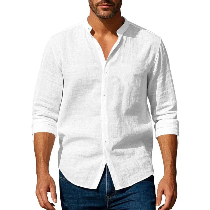 Camisa de sofisticación relajada