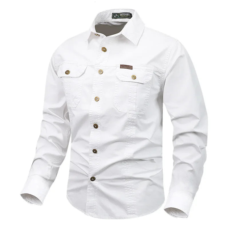 Men’s Outdoor Utility Button-Down Shirt