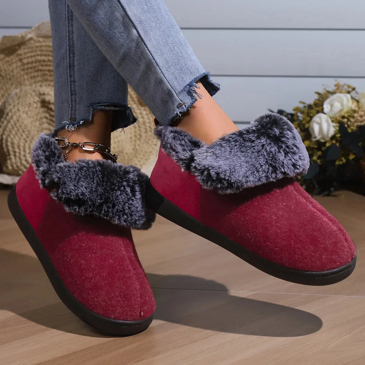 Pantuflas de peluche suaves