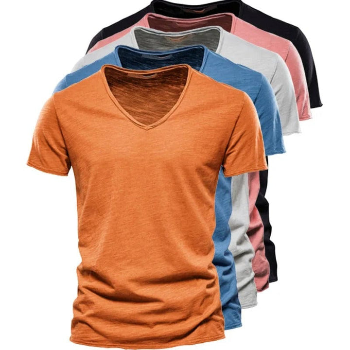 Camiseta Clásica con Cuello V