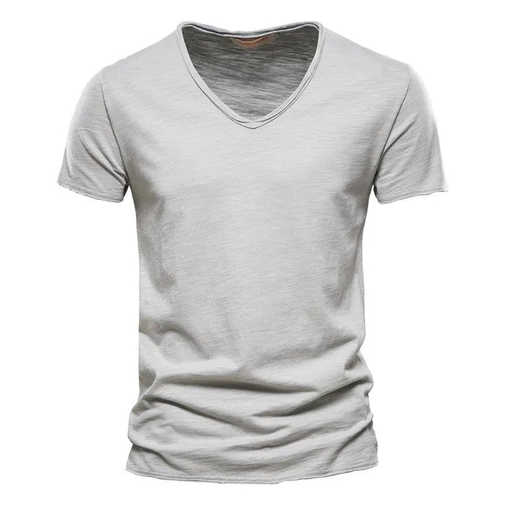 Camiseta Clásica con Cuello V