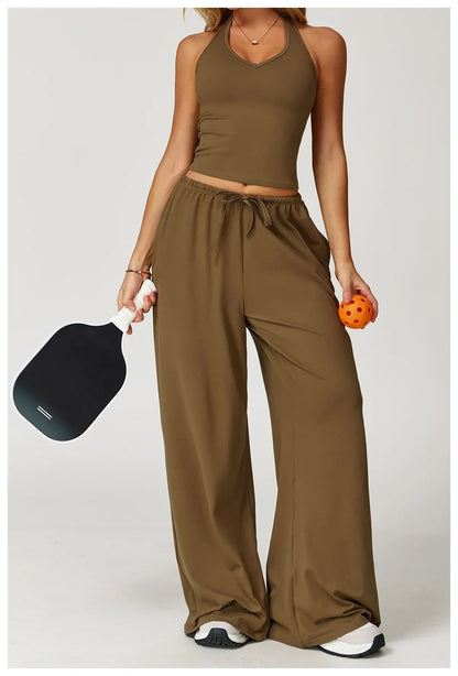 Women’s Winter Casual Wide Leg Loose Fit Pants