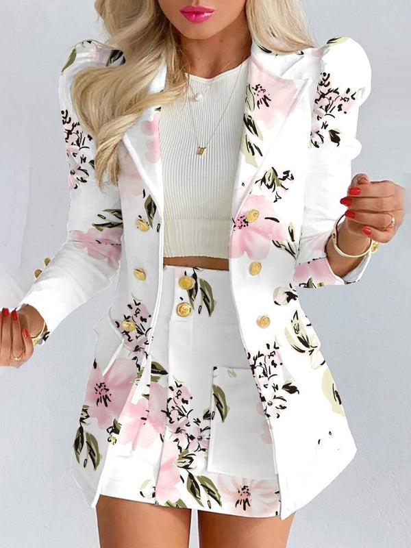 Women’s Blazer and Skirt Co-ord Set