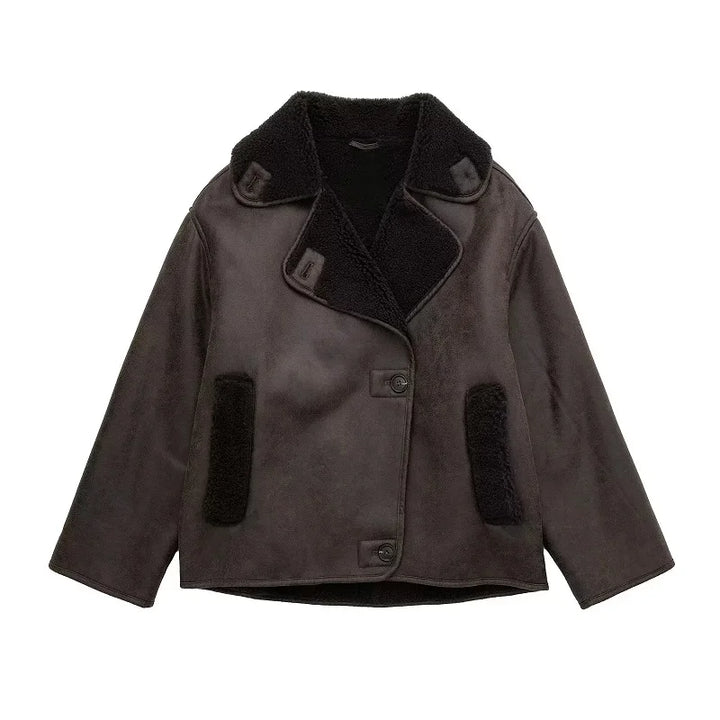 Women's Shearling Aviator Jacket