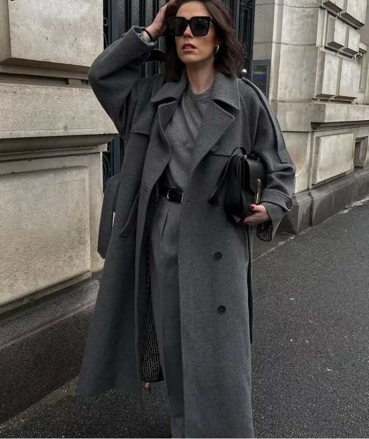 Winter Long Trench Wool Coat