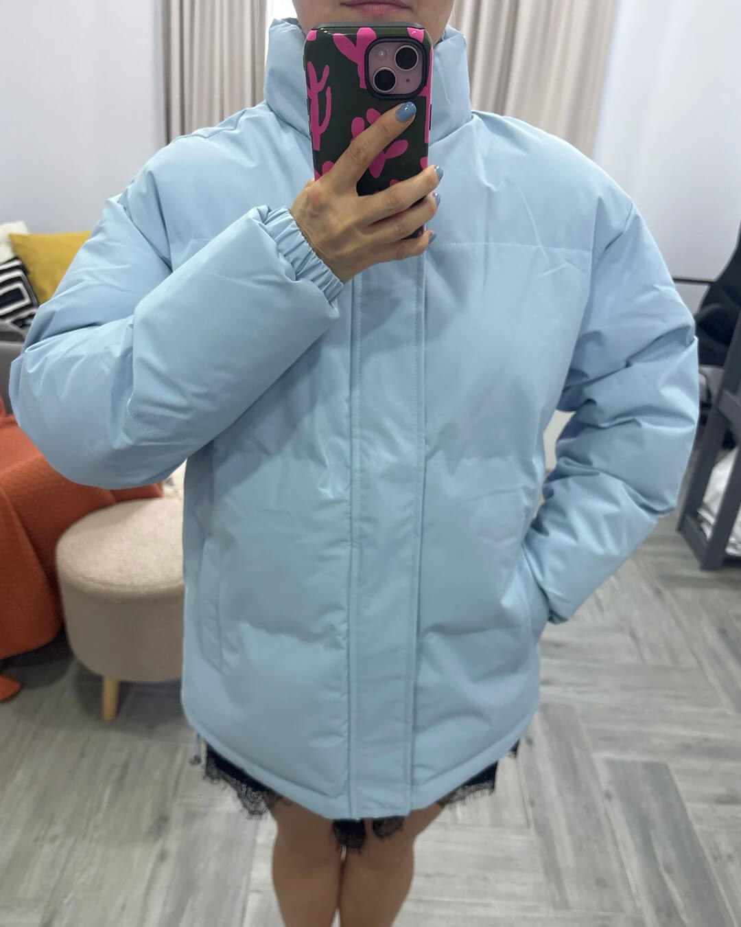 Women's Weatherproof Stand Collar Puffer Jacket