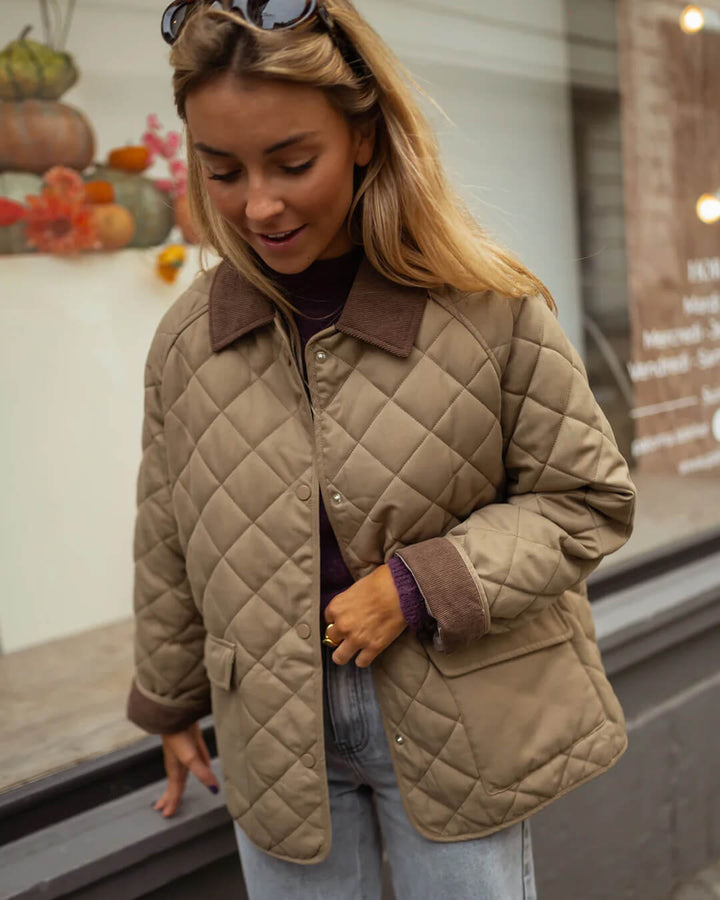 Stylish Winter Quilted Casual Jacket for Women