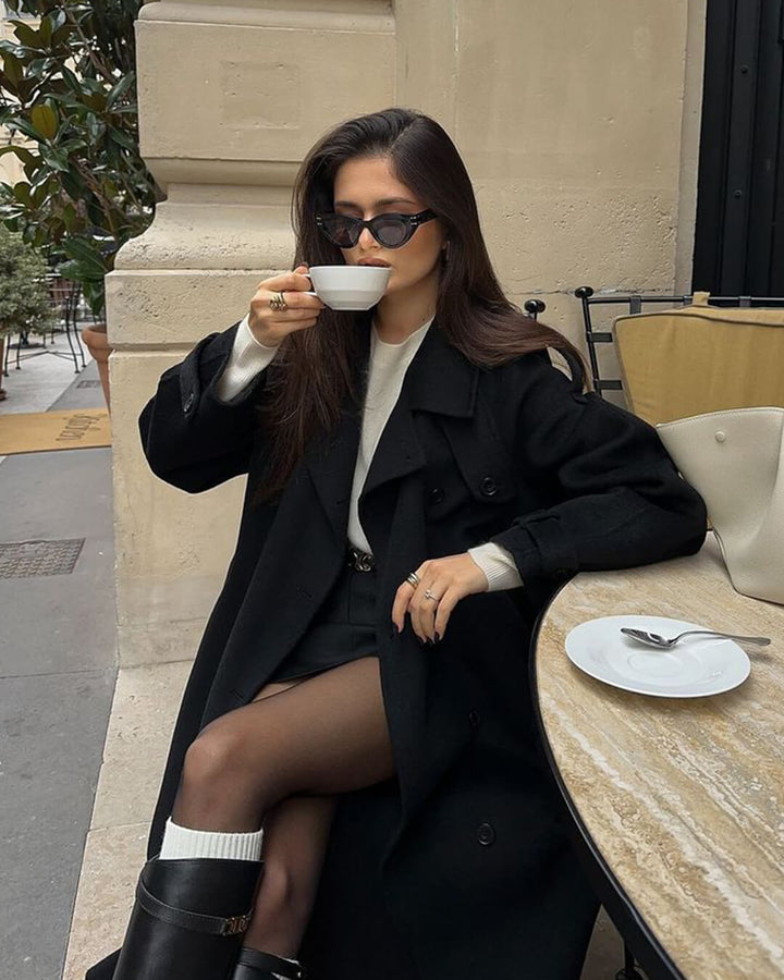 Winter Long Trench Wool Coat