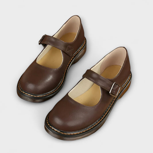 Syvanna | Orthopedic Real Leather Shoes