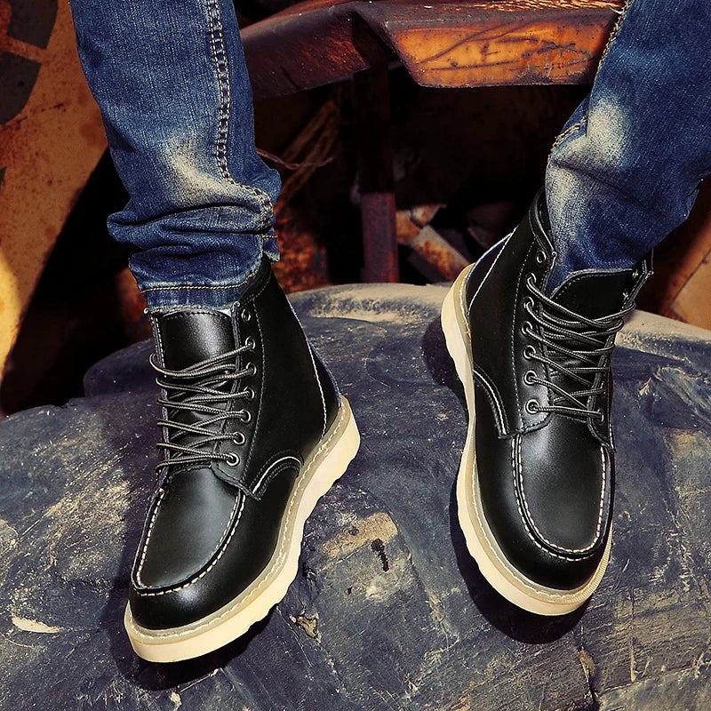Botas clásicas vintage auténticas
