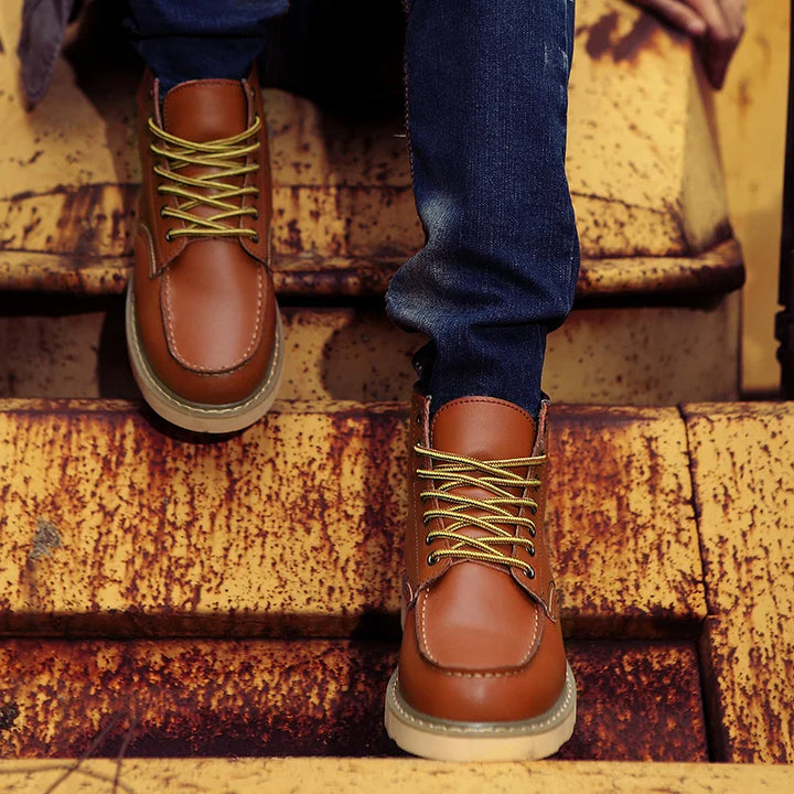 Botas clásicas vintage auténticas