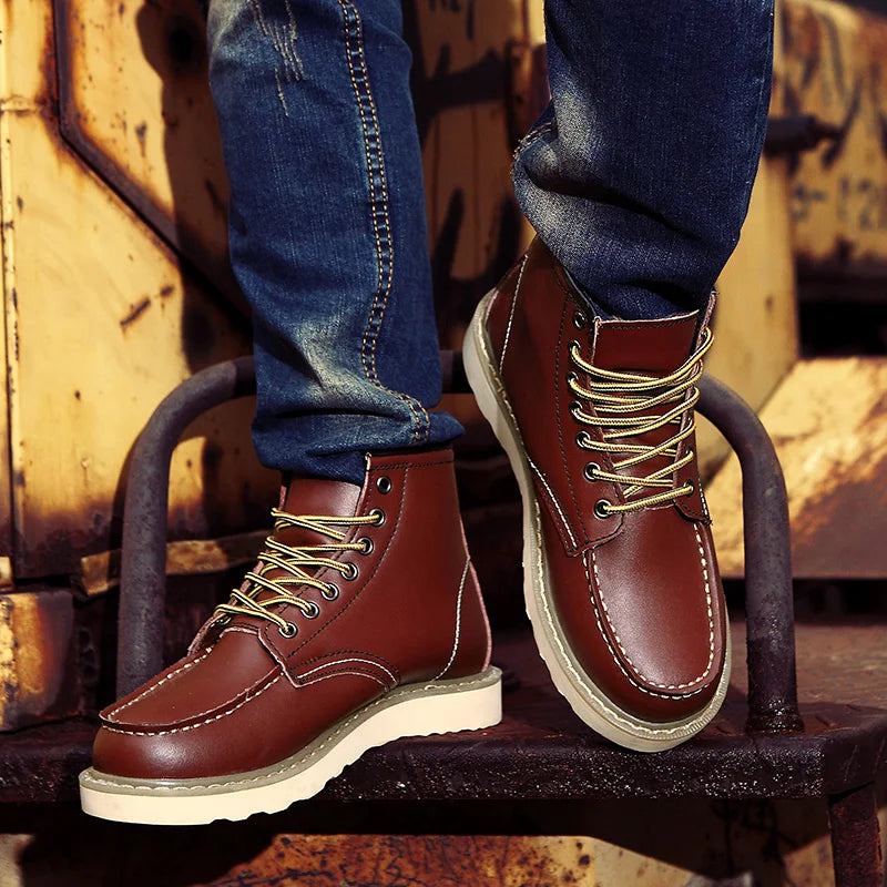 Botas clásicas vintage auténticas