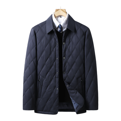 Chaqueta Acolchada Impermeable de Invierno para Hombre
