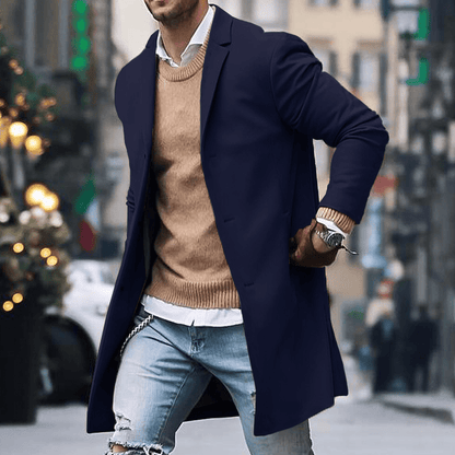 Men’s Classic Long Street Style Coat