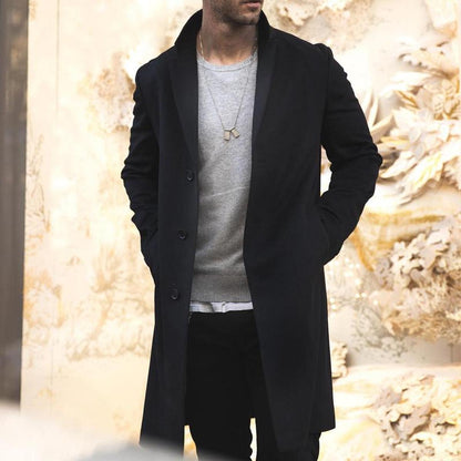 Men’s Classic Long Street Style Coat