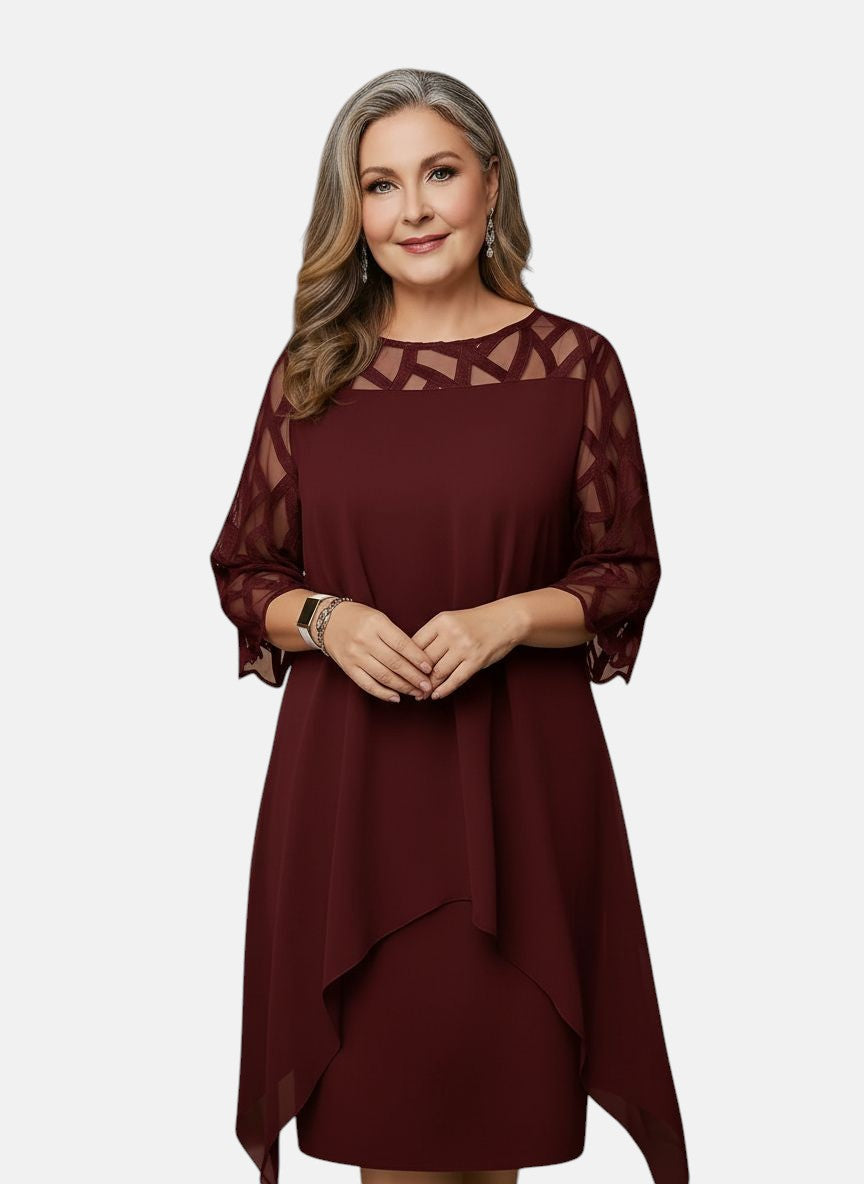 Flattering, Comfortable & Belly-Friendly Dress