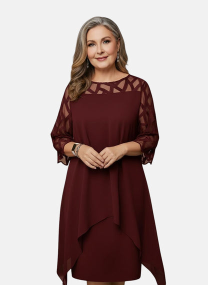 Flattering, Comfortable & Belly-Friendly Dress