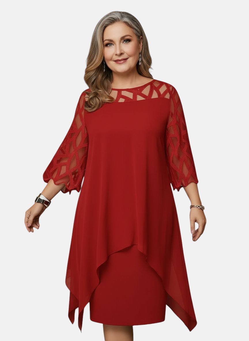 Flattering, Comfortable & Belly-Friendly Dress