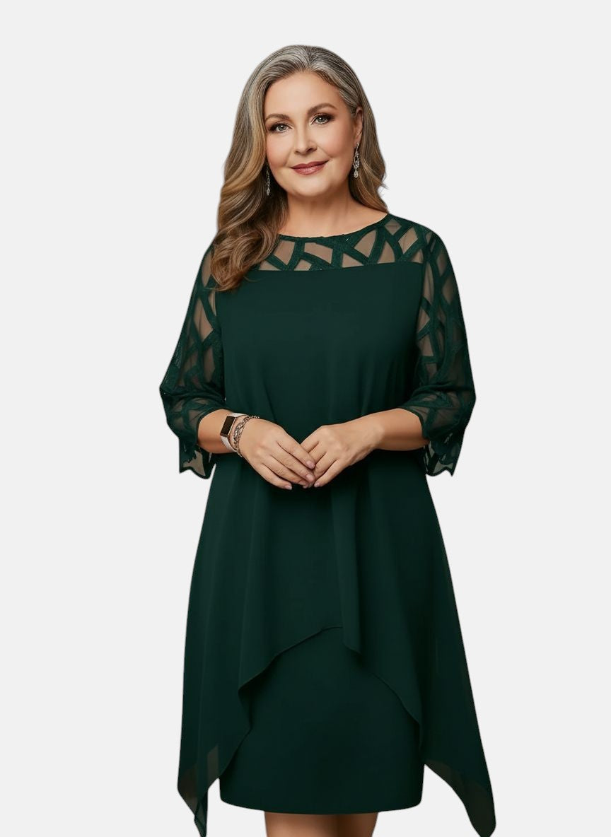 Flattering, Comfortable & Belly-Friendly Dress