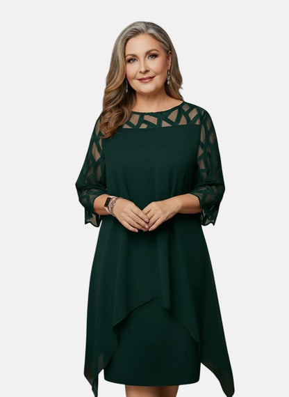 Flattering, Comfortable & Belly-Friendly Dress