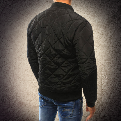 Quilted Lightweight Bomber Jacket Men