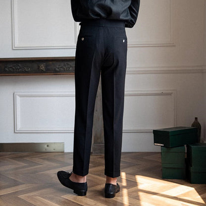 Men's Tailored Pleated Trousers
