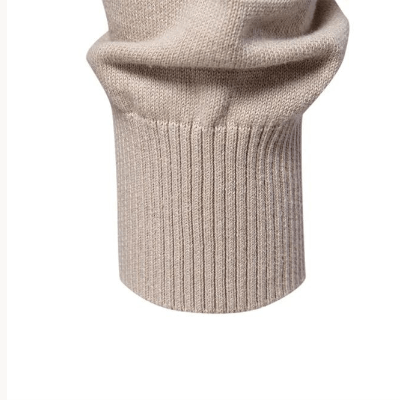 Stylish Men's Sweater with Check Design