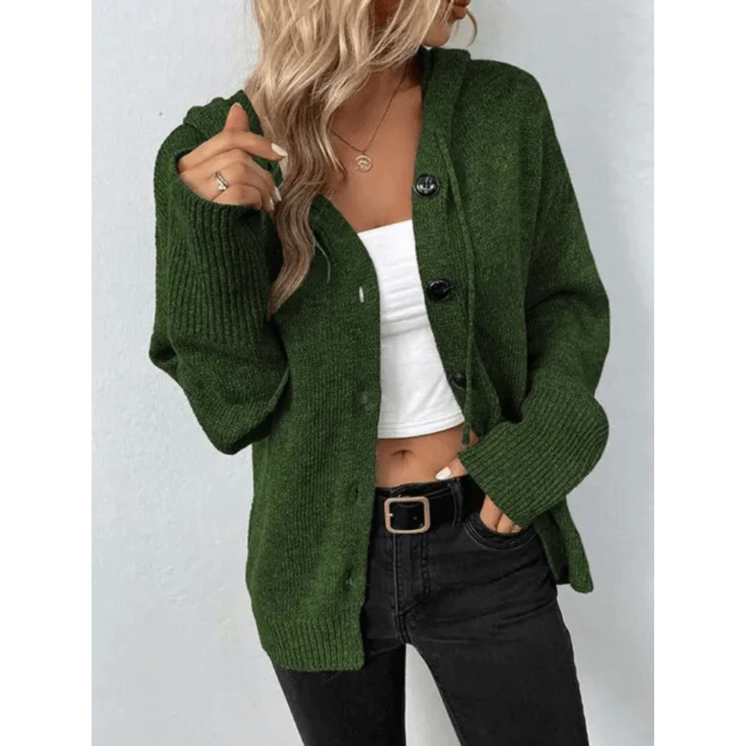 Women’s Winter Hooded Cardigan