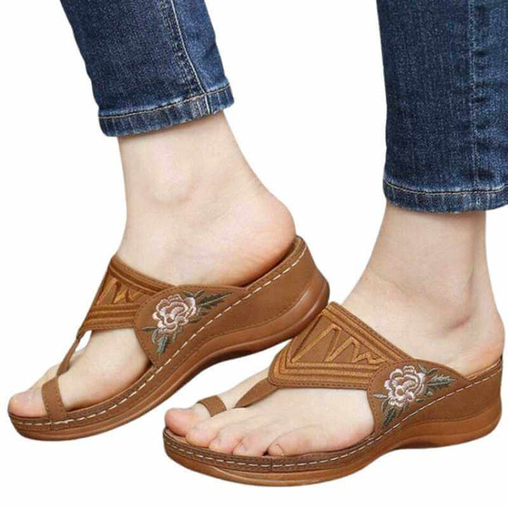 Sandalias de Cuña con Estilo Azura