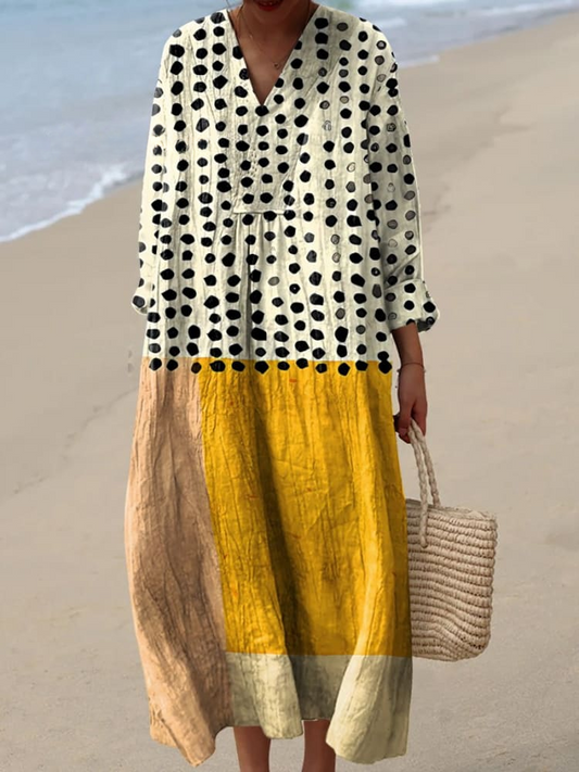 Patterned Summer Dress