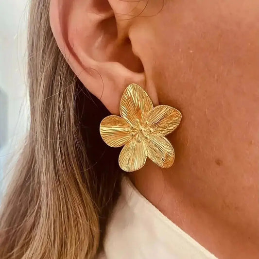 Pendientes Florales Grandes