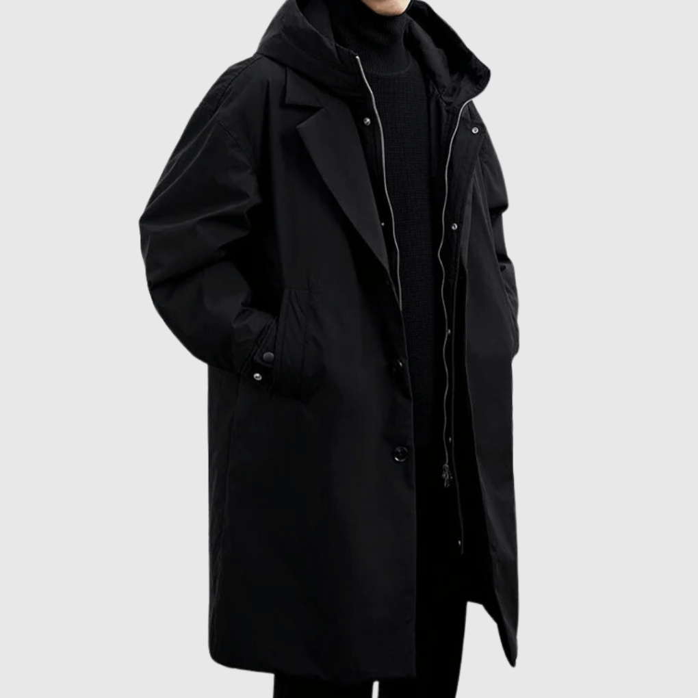 Men’s Street Style Lightweight Waterproof Rain Jacket