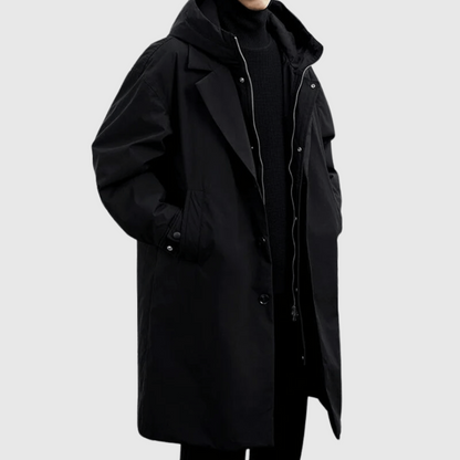 Men’s Street Style Lightweight Waterproof Rain Jacket