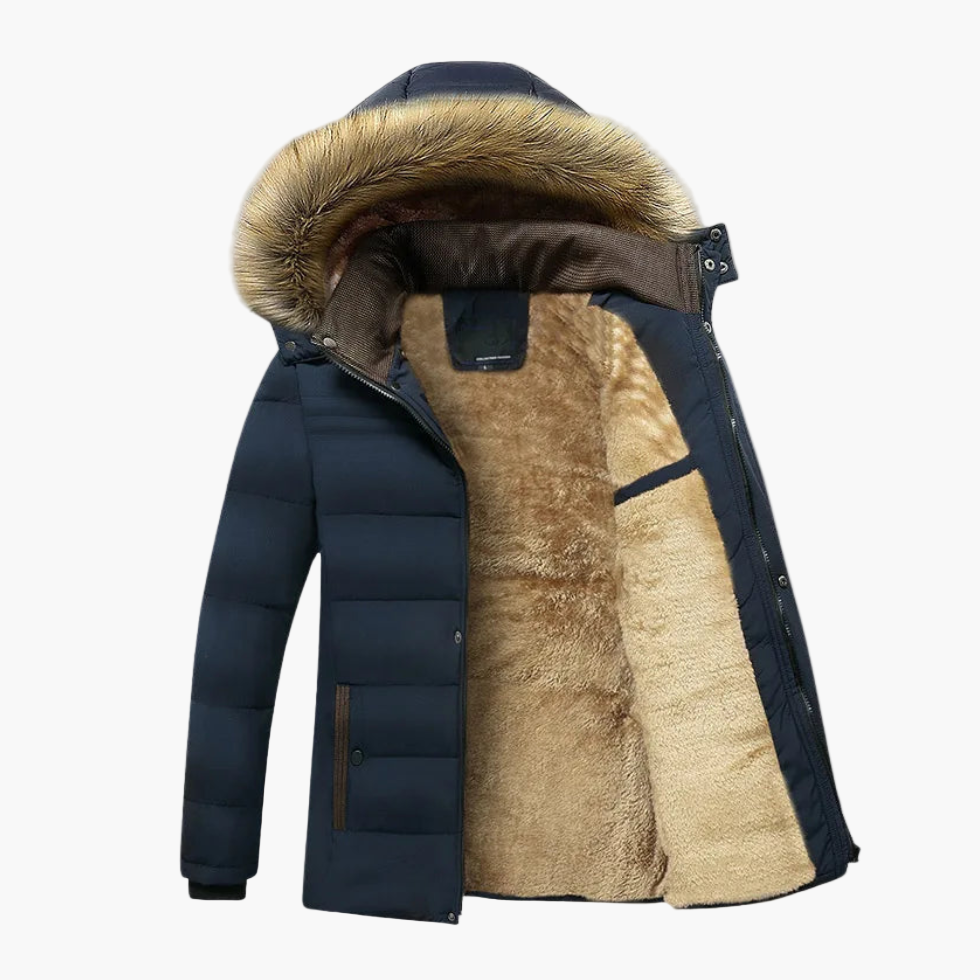 Men’s Fur Lining Heavy-Duty Winter Jackets